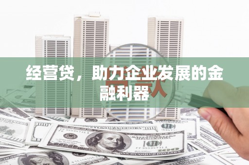 南山经营贷，助力企业发展的金融利器