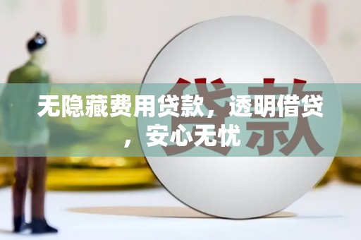 南山无隐藏费用贷款，透明借贷，安心无忧