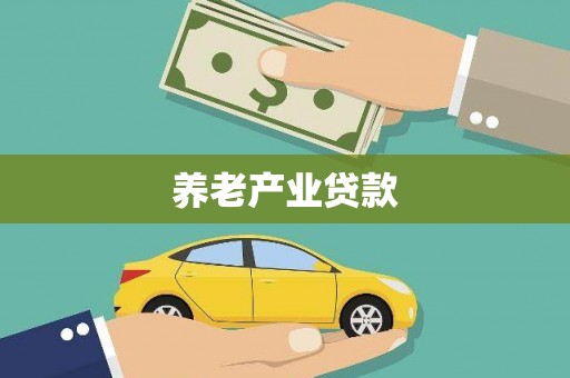 南山养老产业贷款