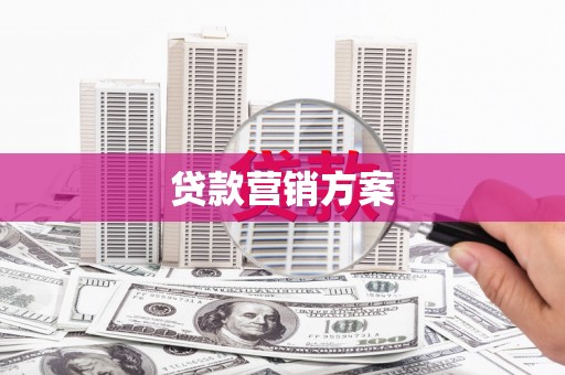 南山贷款营销方案