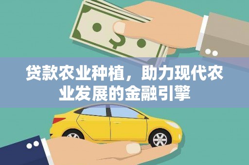 南山贷款农业种植，助力现代农业发展的金融引擎