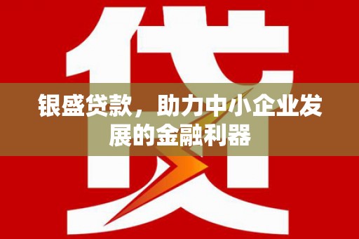 南山银盛贷款，助力中小企业发展的金融利器