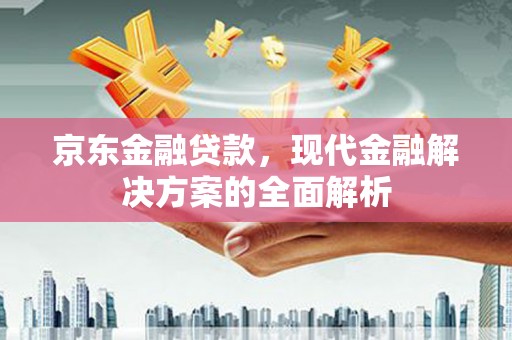 南山京东金融贷款，现代金融解决方案的全面解析