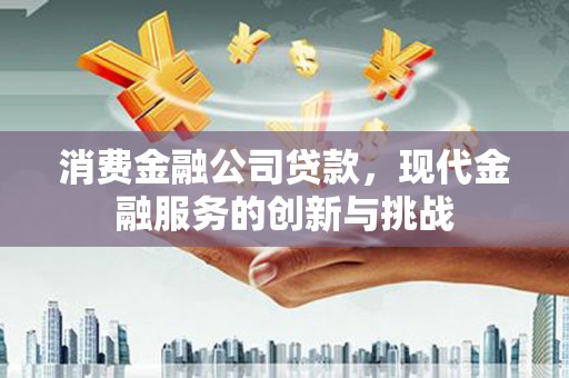 南山消费金融公司贷款，现代金融服务的创新与挑战