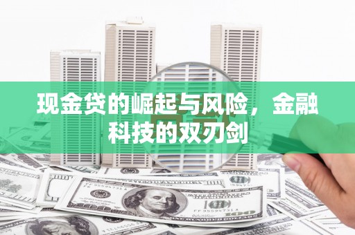 南山现金贷的崛起与风险，金融科技的双刃剑