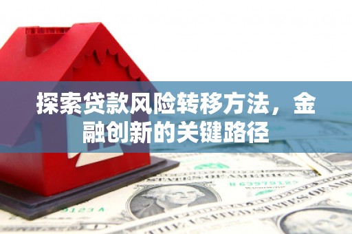 南山探索贷款风险转移方法，金融创新的关键路径