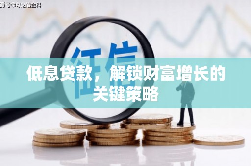 南山低息贷款，解锁财富增长的关键策略