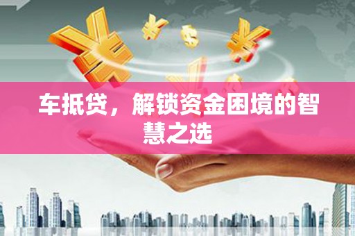 南山车抵贷，解锁资金困境的智慧之选