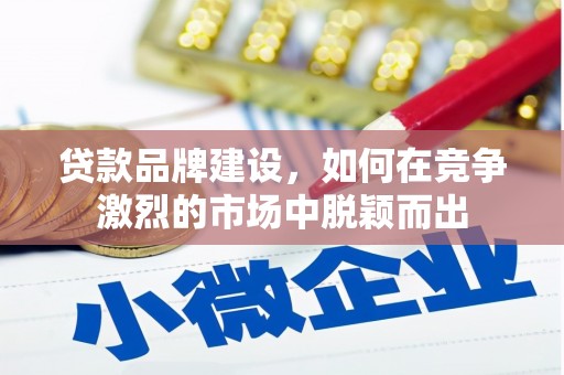 南山贷款品牌建设，如何在竞争激烈的市场中脱颖而出