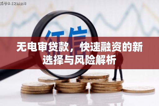 南山无电审贷款，快速融资的新选择与风险解析