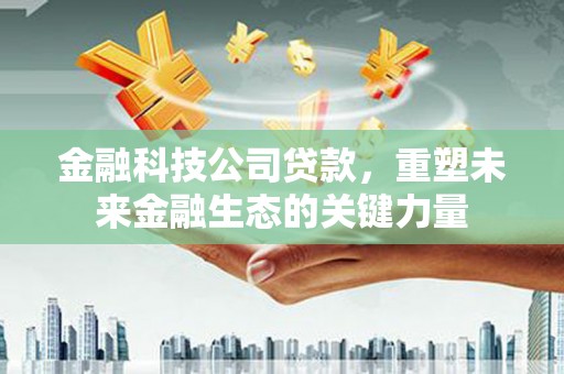 南山金融科技公司贷款，重塑未来金融生态的关键力量