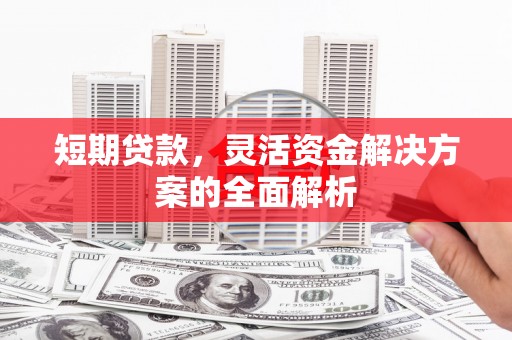 南山短期贷款，灵活资金解决方案的全面解析