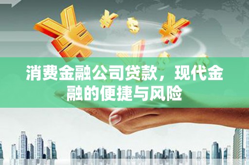 南山消费金融公司贷款，现代金融的便捷与风险