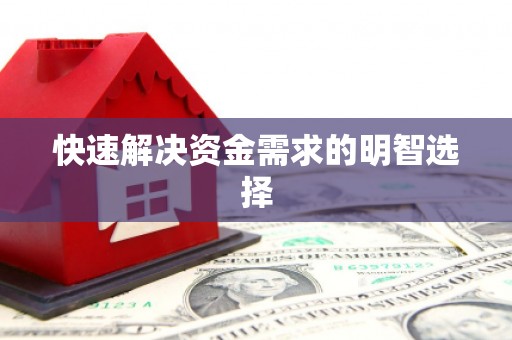 南山快速解决资金需求的明智选择