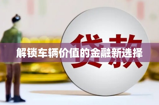 南山解锁车辆价值的金融新选择