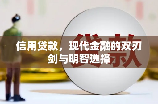 南山信用贷款，现代金融的双刃剑与明智选择